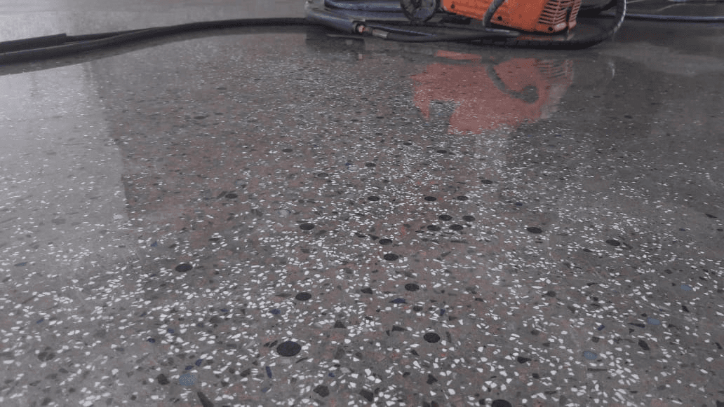 Imagem de polimento e acabamento de piso de alta resistência